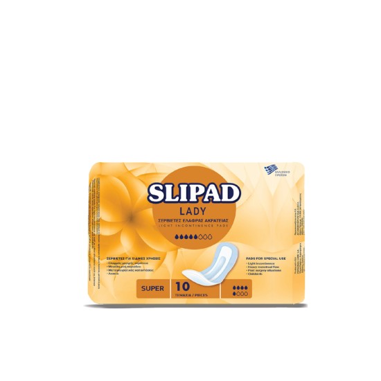 Σερβιέτες Slipad Super 10τμχ